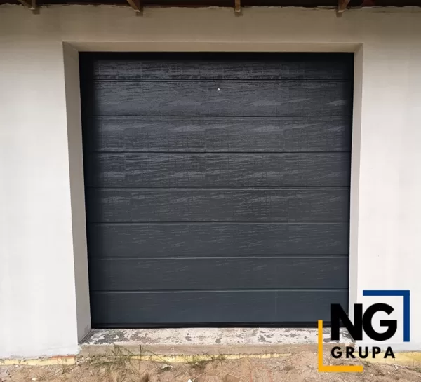 Renomatic Woodgrain RAL 7016 Garāžas Vārti